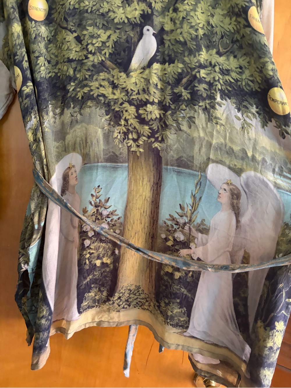 Soft Printed Duster Jacket - Multicolor - Picture 4 of 4